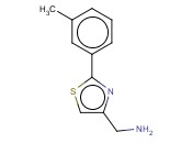 [2-(3-METHYLPHENYL)-1,3-THIAZOL-4-YL]<span class='lighter'>METHYLAMINE</span>
