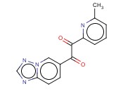1-([1,2,4]噻唑并[1,5-A]-6-<span class='lighter'>吡啶基</span>)-2-(6-<span class='lighter'>甲基</span>-2-<span class='lighter'>吡啶基</span>)乙烷-1,2-二酮