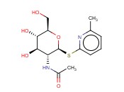 6-甲基-2-<span class='lighter'>吡啶</span>基-2-<span class='lighter'>乙酰</span>氨基-2-脱氧-b-D-巯基吡喃糖苷
