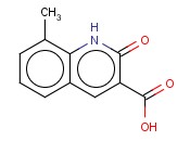 <span class='lighter'>8-METHYL-2-OXO-1,2-DIHYDRO-QUINOLINE-3-CARBOXYLIC</span> ACID