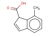 7-METHYL-1H-<span class='lighter'>INDENE</span>-1-CARBOXYLIC ACID
