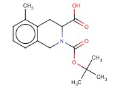<span class='lighter'>N-BOC-5-METHYL-1,2,3,4-TETRAHYDROISOQUINOLINE-3-CARBOXYLIC</span> ACID