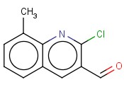 2-氯-8-甲基<span class='lighter'>喹啉</span>-3-<span class='lighter'>甲醛</span>