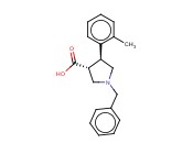 <span class='lighter'>TRANS-1-BENZYL-4-O-TOLYLPYRROLIDINE-3-CARBOXYLIC</span> ACID