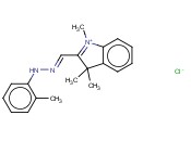 <span class='lighter'>氯</span>-1,3,3-三甲基-2-[(苯基肼亚基)甲基]-3H-<span class='lighter'>吲哚</span>翁