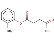 <span class='lighter'>SUCCINIC</span> ACID MONO-O-TOLYL ESTER