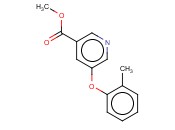 METHYL 5-(O-TOLYLOXY)<span class='lighter'>NICOTINATE</span>