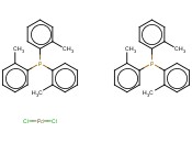 反-二<span class='lighter'>氯化</span>双(<span class='lighter'>三</span>-邻-甲<span class='lighter'>苯基</span><span class='lighter'>膦</span>基)钯(Ⅱ)