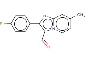2-(4-FLUORO-PHENYL)-7-METHYL-IMIDAZO[1,2-A]-PYRIDINE-3-CARBALDEHYDE