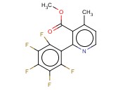 METHYL 4-METHYL-2-(PERFLUOROPHENYL)<span class='lighter'>NICOTINATE</span>