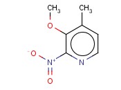 3-METHOXY-2-<span class='lighter'>NITRO-4-PICOLINE</span>