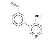 3-(4-甲基-<span class='lighter'>吡啶</span>-3-基)-苯<span class='lighter'>甲醛</span>