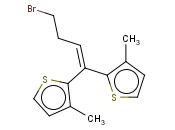 2,2'-(4-溴-1-亚丁烯基)双[3-甲基噻吩]