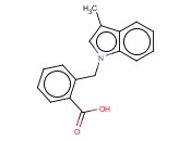 2-[(3-METHYL-1H-INDOL-1-YL)METHYL]BENZOIC ACID