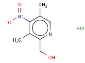 4-<span class='lighter'>硝基</span>-3,5-二甲基-2-羟甲基吡啶<span class='lighter'>盐酸盐</span>