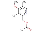 2-(<span class='lighter'>乙酰</span>氧基<span class='lighter'>甲基</span>)-4-甲氧基-3,5-二<span class='lighter'>甲基吡啶</span>