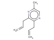 <span class='lighter'>吡</span><span class='lighter'>嗪</span>,5-甲基-2,3-二-2-丙烯-1-基-