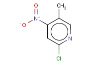 2-CHLORO-5-METHYL-4-<span class='lighter'>NITROPYRIDINE</span>