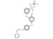 N-(1,1-二甲基乙基)-3-[[5-甲基-2-[[4-[2-(1-吡咯烷基)乙氧基]苯基]氨基]-4-嘧啶基]氨基]苯磺酰胺