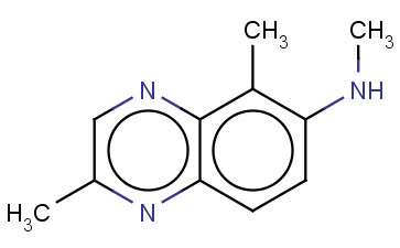 6-QUINOXALINAMINE,N,2,5-TRIMETHYL-