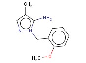 2-(<span class='lighter'>2-METHOXYBENZYL</span>)-4-METHYL-2H-PYRAZOL-3-YLAMINE