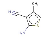 2-氨基-4-甲基噻吩-3-<span class='lighter'>甲</span><span class='lighter'>腈</span>
