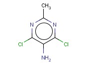 5-<span class='lighter'>AMINO-4,6</span>-DICHLORO-2-METHYLPYRIMIDINE