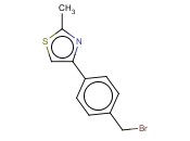 4-[4-(溴<span class='lighter'>甲基</span>)苯基]-2-<span class='lighter'>甲基</span>-1,3-<span class='lighter'>噻唑</span>