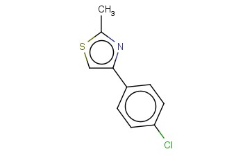 4-(4-CHLOROPHENYL)-2-METHYLTHIAZOLE