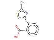 2-(2-<span class='lighter'>甲基</span>-4-<span class='lighter'>噻唑</span>基)苯甲酸