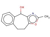 9,10-二氢-2-甲基-4H-<span class='lighter'>苯</span>并[5,6]环庚<span class='lighter'>三</span>烯并[1,2-d]噁<span class='lighter'>唑</span>-4-<span class='lighter'>醇</span>
