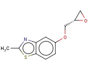 苯并<span class='lighter'>噻唑</span>,2-<span class='lighter'>甲基</span>-5-[(2S)-2-噁丙环基甲氧基]-