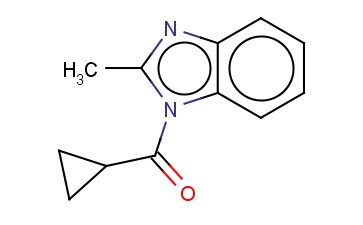 1H-<span class='lighter'>苯并咪唑</span>,1-(环丙基羰基)-2-<span class='lighter'>甲基</span>-(9CI)