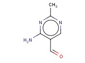 4-<span class='lighter'>氨基</span>-2-<span class='lighter'>甲基</span><span class='lighter'>嘧啶</span>-5-<span class='lighter'>甲醛</span>