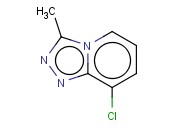 8-<span class='lighter'>氯</span>-3-<span class='lighter'>甲基</span>-[<span class='lighter'>1,2,4</span>]<span class='lighter'>三</span><span class='lighter'>唑</span><span class='lighter'>并</span>[<span class='lighter'>4,3-A</span>]<span class='lighter'>砒</span><span class='lighter'>啶</span>