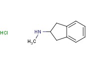 N-Methyl-<span class='lighter'>2,3-dihydro-1H-inden</span>-2-amine hydrochloride