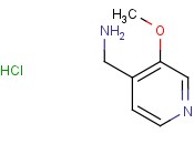 (3-Methoxypyridin-4-<span class='lighter'>yl</span>)<span class='lighter'>methanamine</span> hydrochloride