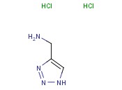 (1H-1,2,3-TRIAZOL-4-<span class='lighter'>YL</span>)<span class='lighter'>METHANAMINE</span> DIHYDROCHLORIDE
