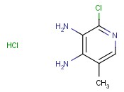 2-Chloro-5-methylpyridine-3,4-<span class='lighter'>diamine</span> <span class='lighter'>hydrochloride</span>