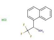 (S)-2,2,2-Trifluoro-1-(naphthalen-1-<span class='lighter'>yl</span>)<span class='lighter'>ethanamine</span> hydrochloride