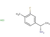 (S)-1-(3-Fluoro-4-<span class='lighter'>methylphenyl</span>)ethanamine hydrochloride