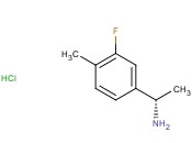 (S)-1-(3-Fluoro-4-methylphenyl)<span class='lighter'>ethanamine</span> hydrochloride