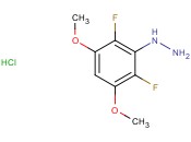 (2,6-Difluoro-3,5-dimethoxyphenyl)<span class='lighter'>hydrazine</span> hydrochloride
