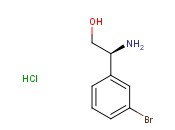 (S)-2-<span class='lighter'>Amino</span>-2-(3-<span class='lighter'>bromophenyl</span>)ethanol hydrochloride