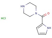 PIPERAZIN-1-<span class='lighter'>YL</span>(1H-<span class='lighter'>PYRROL-2-YL</span>)METHANONE HYDROCHLORIDE