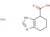 4,5,6,7-Tetrahydro-1H-benzo[d]<span class='lighter'>imidazole-7-carboxylic</span> acid hydrochloride