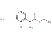 Ethyl 2-amino-2-(3-chloropyridin-4-yl)acetate hydrochloride