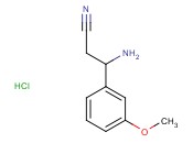 3-Amino-3-(3-methoxyphenyl)propanenitrile hydrochloride