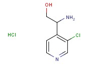 2-Amino-2-(3-<span class='lighter'>chloropyridin-4-yl</span>)ethanol hydrochloride