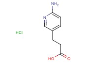 3-(6-<span class='lighter'>Amino</span>pyridin-3-yl)propanoic acid <span class='lighter'>hydrochloride</span>